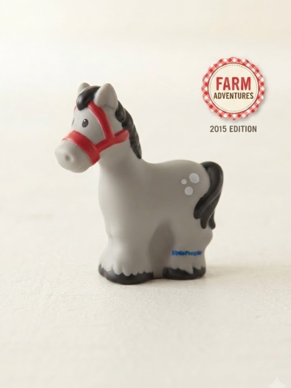 Fisher-Price Little People Grey Horse 2015 Farm Barn Animal Replacement Figure